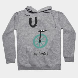 U is Unicycle Hoodie